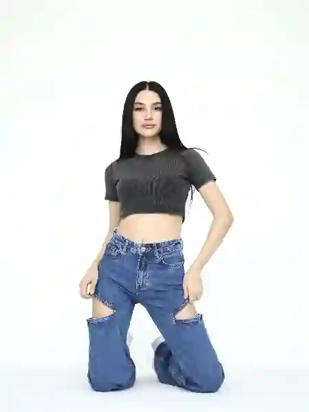 Resim Certain Spring Jean Kot Pantolon