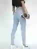 Resim Super Skinny Jegging Fit Yüksek Bel Jean Pantolon