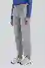 Resim Gri Normal  Bel Straight Jean