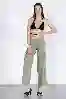 Resim Normal Bel Wide Leg Kargo Pantolon