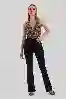 Resim Yüksek Bel Flare Jeans
