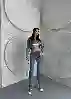 Resim Yüksel Bel Mom Jeans