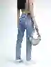Resim Kadın Lazerli Slım Jean